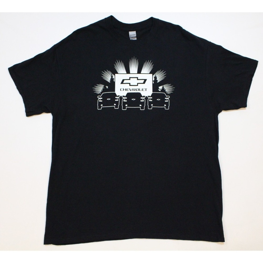 Chevrolet Chevy Trucks Graphic T-Shirt Black XL Mens Automotive Tee